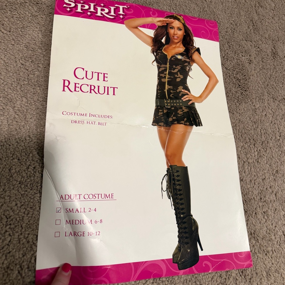 Spirit Camouflage Recruit Costume